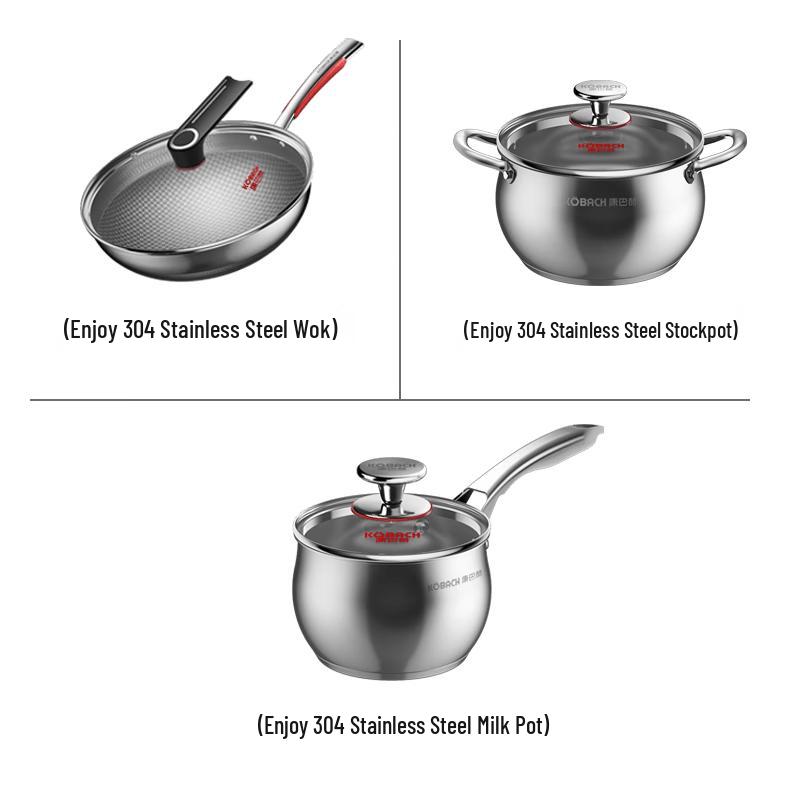 KOBACH 3-Piece Cookware Set
