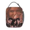 The Vampire Diaries Damon Salvatore TV Serie Lunchtas Werk Lunchbox Voor Meisjes Designer Thermische Tote Handtassen Koeltas