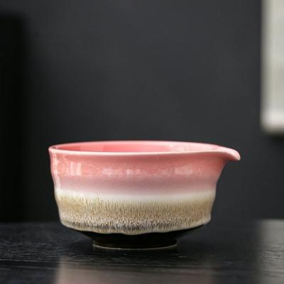 2Pcs Pouring Spout Matcha Bowl Set Handcrafted Smooth Surface Matcha Tea Set Multipurpose Easy To Clean Ceramic Matcha Tool