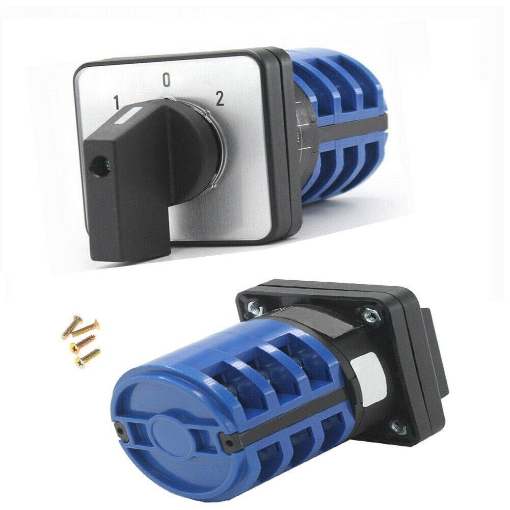 LW26-20A/32A 3 Positions On-Off-On Changeover Selector Control Rotary Cam Switch