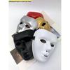 White Full-Face Hip-Hop Dance Mask for Halloween & Masquerade - Trendy Internet Celebrity Style