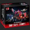 KBB G1 Transformation Robot Soundwave Six Magnetic Tape Troop THF-01P6 Rumble Laserbeak Buzzsaw Anime Action Figure Model Perfect Toys