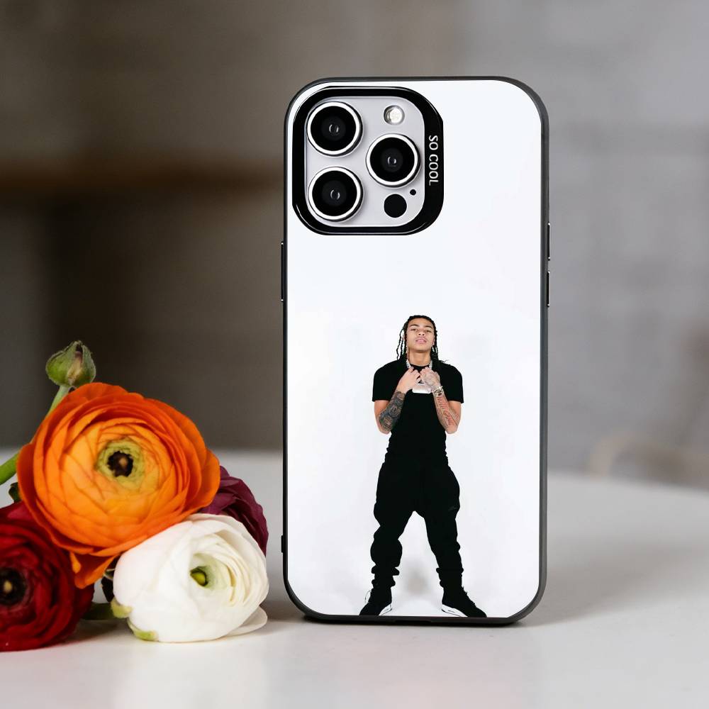 DD O-Osama Rapper Phone Case For iPhone 17,16,15,14,13,12,11 Plus,Pro Max,XS,Colorful Silver Phone case Funda Cover