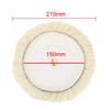 Hook & Loop Grip Wool Polishing Pad 7 Inch Polishing Machine Accessories  For Vehicle