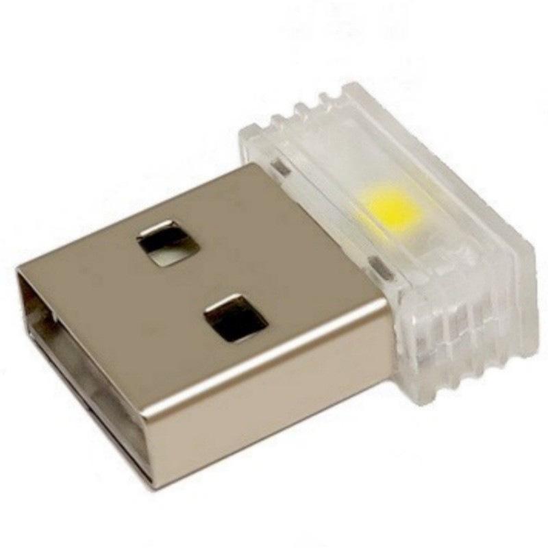 Цветной светодиодный USB ночник: Энергосберегающая, портативная прикроватная лампа и Power Bank 1 piece цветной