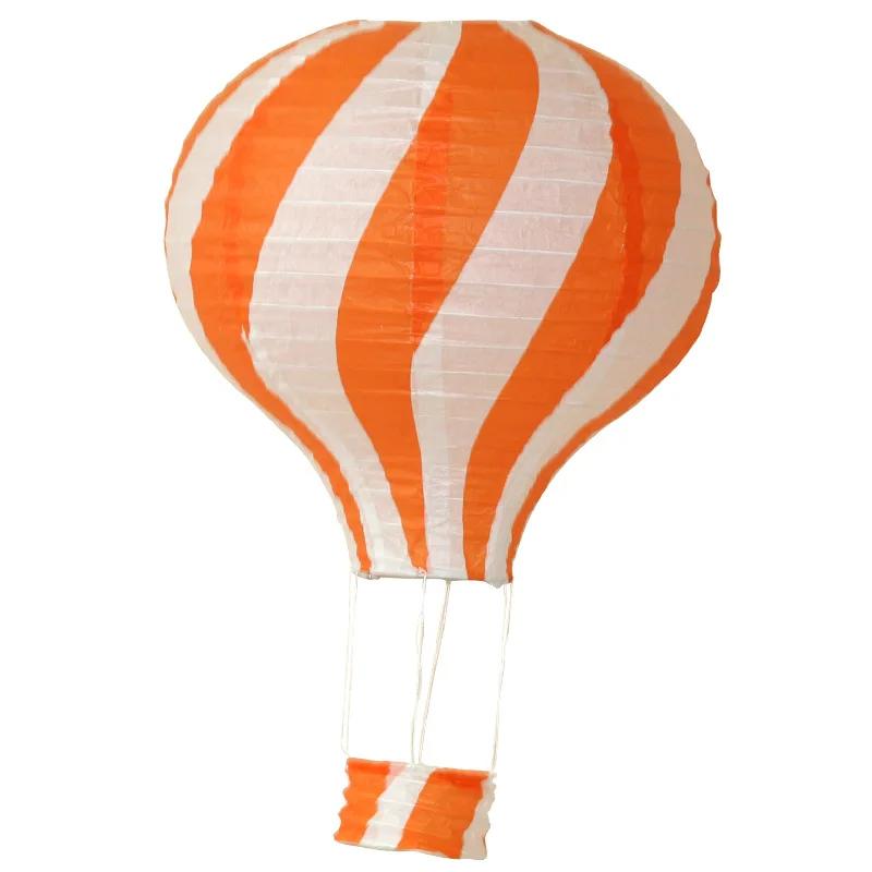 30cm Hot Air Balloon Park Amusement Park Shopping Mall Kindergarten Decoration Paper Lanterns Wedding Outdoor Folding Decoration
