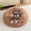 40-90cm Round Pet Bed For Large Dog Bed Super Soft Cat Carpet Bed Long Plush Dog House For Medium Dog House Winter Warm Sleeping