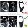 For BMW F30 F20 F10 F15 F25 X5 X3 Gear Shift Knob Cover Trim Carbon Fiber Style