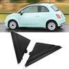 Exterior Side View Mirror Triangle Trim, Driver and Passenger Side Mirror Flag Applique Panel