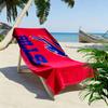Bills Print Beach Towel, Large Soft Quick Dry Towel for Beach Camping Swimming