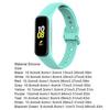Watch Band Twill Waterproof Silicone Adjustable Wrist Strap for Samsung Galaxy Fite R375