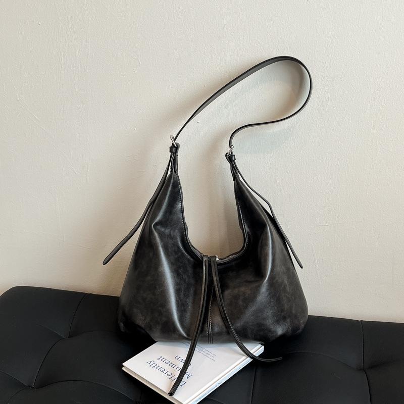 

Винтажная сумка-багет Maillard большой вместимости, женская новая универсальная сумка через плечо, сумка-мессенджер, сумка-тоут