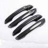 Chrome/Carbon Fiber Car Door Handle Cover Trim For Hyundai Elantra 2017-