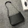 Simple Style Shoulder Bag Women Black Handbag Pu Leather Armpit Messenger Bags Premium Durable Quality Useful Practical