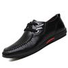 Fashion Brand Breathable Men Casual Shoes Lace Up Spring and Autumn Flat Casual Sneakers for Male Solid Waterproof Shoes X8 35