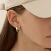 Lewe Bold Line Hoop Earring