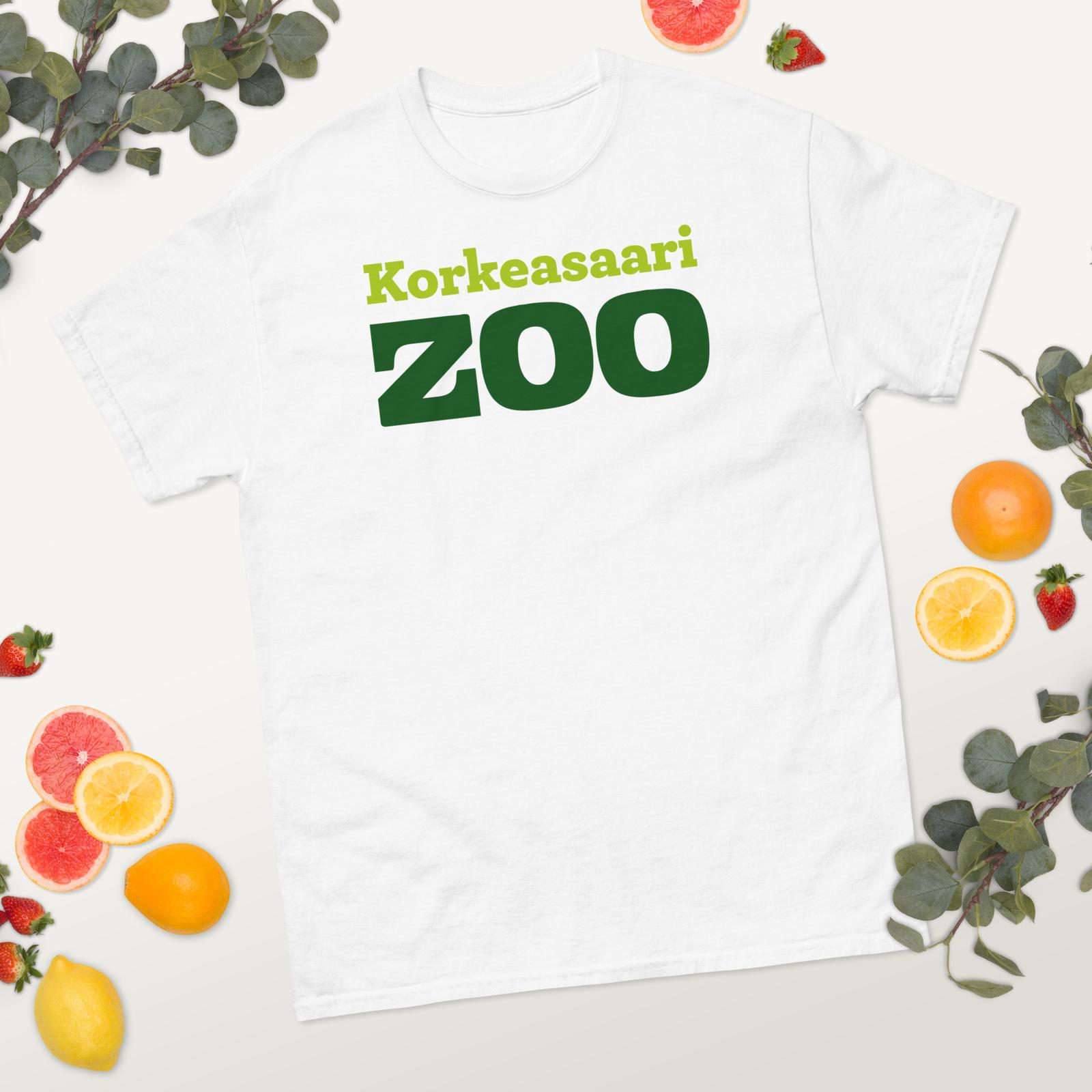 

Korkeasaari Zoo Vintage Unisex T-Shirt Mens Womens Tees Top, Helsinki Finland 2XL