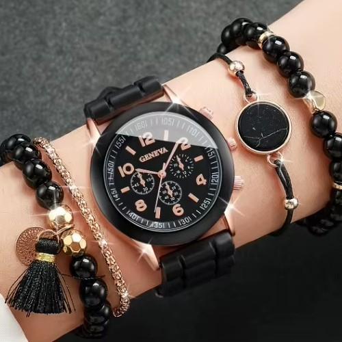 

New Women S Korean Version Of High-End Quartz Watch Simple Classic Imitation Leather Strap Watch Women S Suit Watch bulk price