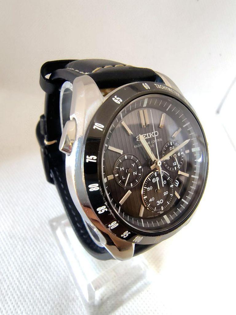 [USED] Seiko Brightz Chronograph with Radio-controlled Solar-powered Watch and Strap