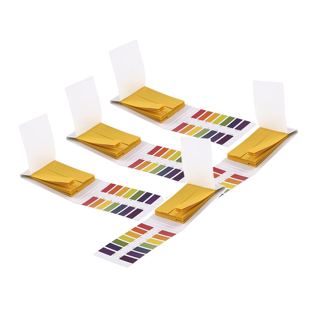 80 Strips/pack pH test strip Full PH Meter PH Controller 1-14st Indicator Litmus Paper Water Soilsting Kit Home Tool Measurement