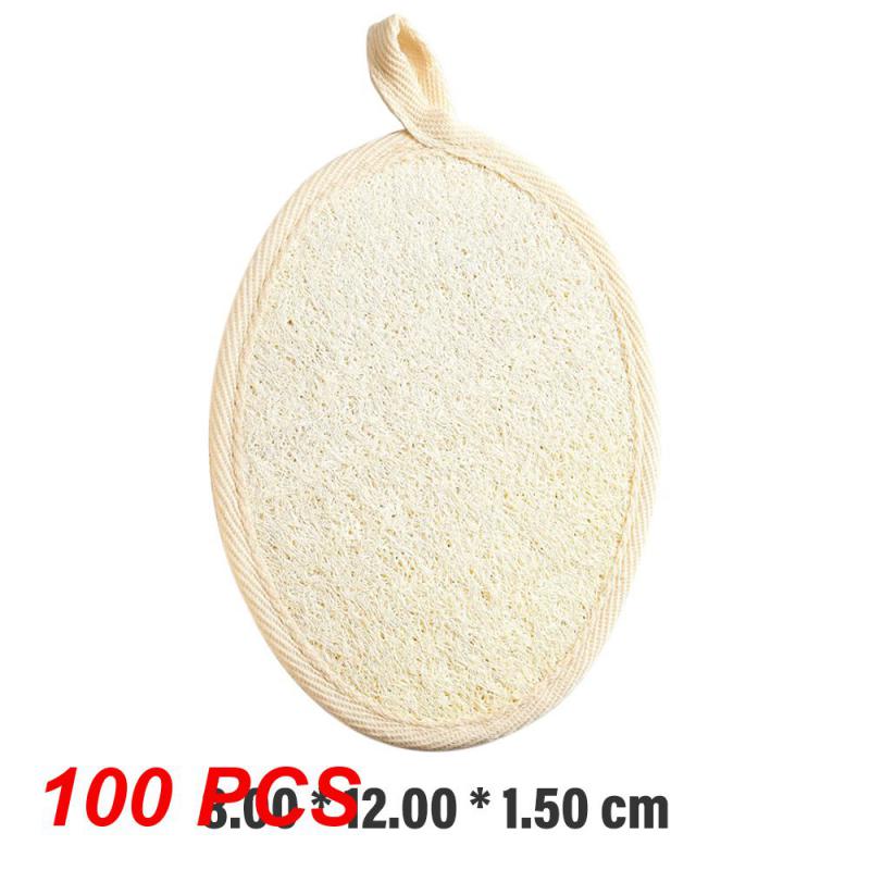 10/50/100 ADET Lifa Sünger Vücut Kesesi Peeling Kesesi Yumuşak Duş Banyo Aletleri Masaj Aleti Peeling Aleti Doğal Lifa Banyo Fırçası