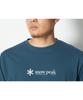 Logo Long Sleeve Outdoor Camping Soft Cotton Logo Long Sleeve T Slateblue [Snow Peak] T-shirt SW-24SU201