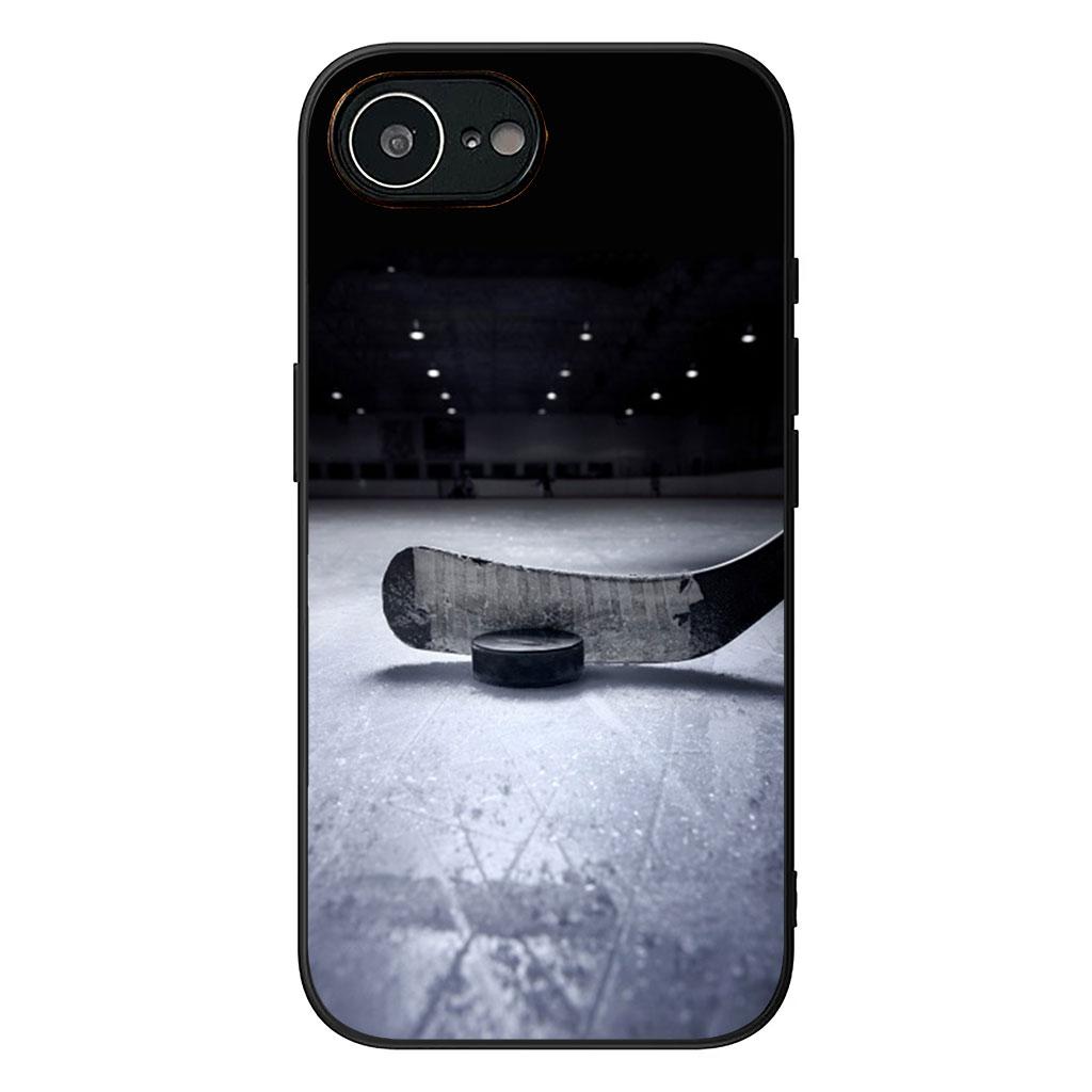 Cover for Samsung Galaxy A36 A17 A26 A07 A35 A54 A53 A13 A33 A34 S8 S9 S20 S21 FE S10 Plus Phone Case Ice Hockey