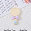 Handmade Cartoon Flower Spoon Candy Toy DIY Cream Resin Accessories for Jewelry Making