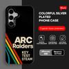GAME ARC Raiders Handyhülle IMD Bunte Hülle Silber für Samsung Galaxy S25 S24 S23 S22 S21S20 Plus Ultra FE