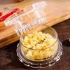 Kitchen Garlic Crusher Manual Twister, Multifunctional Mincer, Easy Rotation And Cleaning Portable Grinder Tool Chopper, Transparent for Ginger Herbs