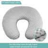 Multifunctional U-Shaped Baby Nursing & Feeding Pillow with Detachable Cover