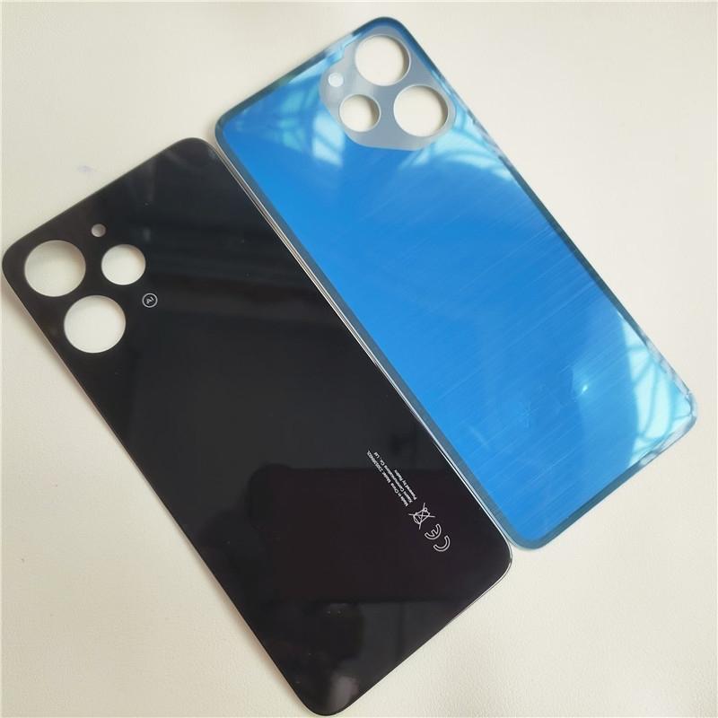For Xiaomi Redmi 12 Glass Battery Cover Back Door Phone Rear Replacement Parts