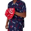 Kith X Coca-Cola Printed Camp Collar Shirt Navy Unisex Tops Blue KH3848-102
