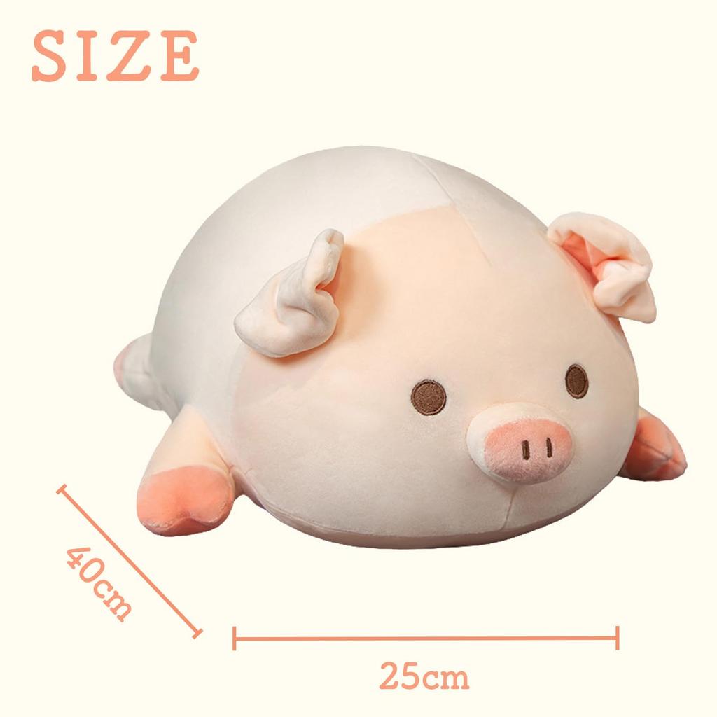 Hyack Pig Plush Toy, Pig Cushion, Animal Pig Toy, Cute Pig Stuffed Animal Cushion [Used]