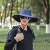 Foldable Large Brim Sun Hat Polyester UV Protection Hat Female Fisherman Hat  Fishing
