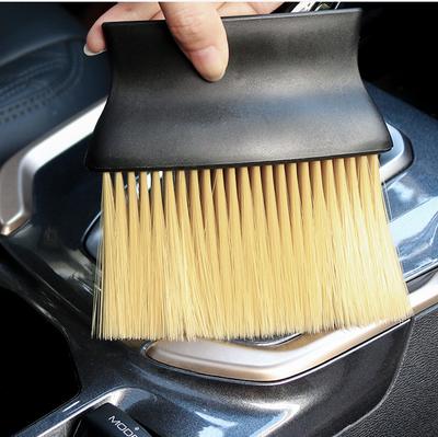 Cepillo de limpieza para salida de aire de coche, para salpicadero, aire acondicionado, detallado, herramientas de barrido de polvo, interior del coche, hogar, oficina, cepillos para polvo