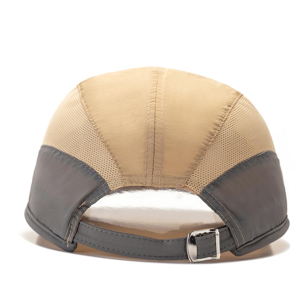 Men Summer Baseball Cap Outdoor Sun Hat Quick-Drying Breathable Sunscreen Cap