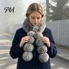 Stylish Cold Weather Neck Scarf Women Faux Fur Scarf, Winter Warmer with Magnetic Buckle, Outfit Finishing Touch Elegant Draping Design Plush
