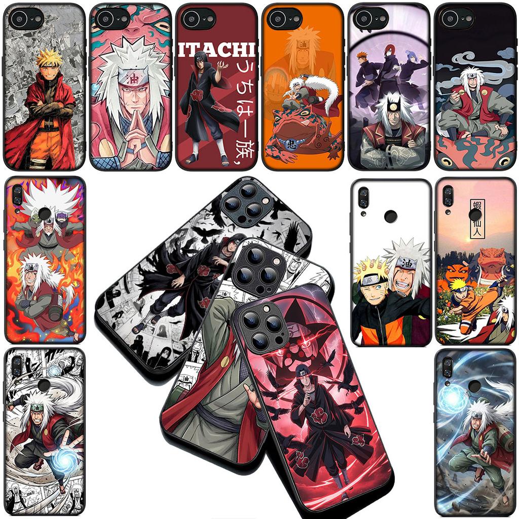 Anime Jiraiya Narutos Uchiha Itachi Cover for Xiaomi Redmi Note 12 11 10 Pro 10A 10C 12C 13C Note12 12Pro Coque Phone Case
