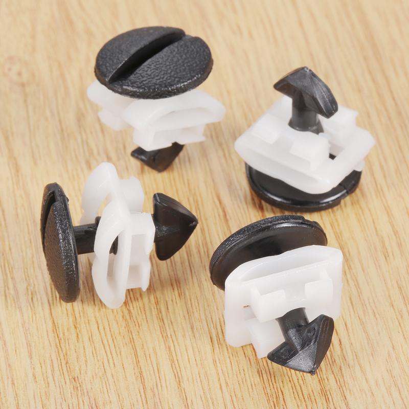 

4Pcs DYR500010 Car Tow Eye Cover Retainer Rear Bumper Twist Clips for LR2 LR3 LR4 Land Range Rover Sport Freelander 2 Discovery