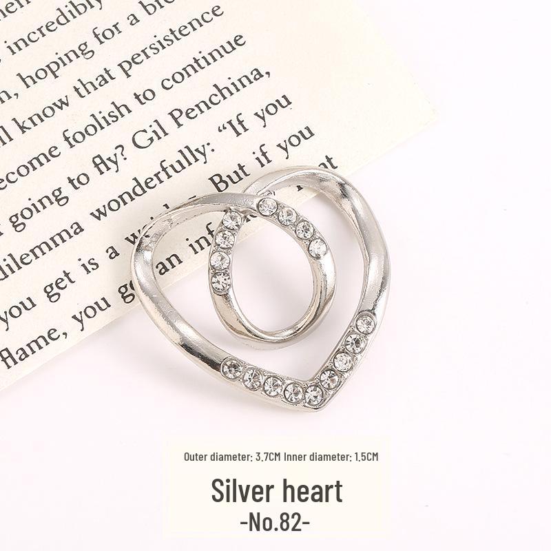 Fashion Silk Scarf Buckle and Waist Tie Accessory for Shirts and T-Shirts