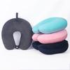 Portable Foam Bead Travel U-shaped Neck Pillow