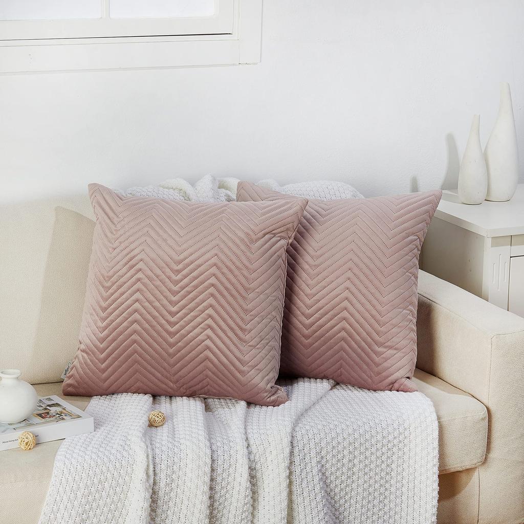 Quilted Pillows, Velvet Pillowcases, Home Velvet Cushions, Dutch Velvet Bedside Cushion Cases, Waist Pillows