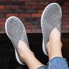 Summer Women Lightweight Slip on Sneakers Casual Plus Size Flats Loafers Soft Beach Walking Sports Shoes