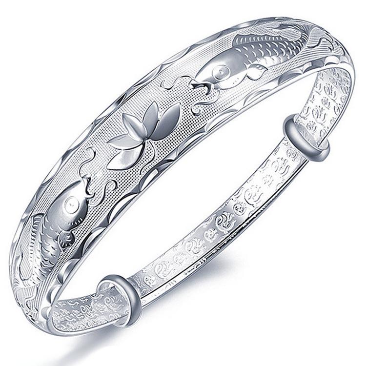 

Модный женский браслет «Рыбы игривый лотос» — подарок для мамы и пожилых людей