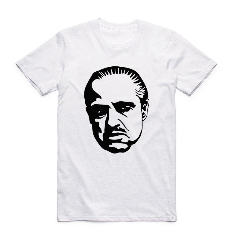 2019 Men Print Famous Movie The Godfather Classic T Shirt O-Neck Short Sleeve Summer Casual T-shirt Camisetas Hombre HCP922