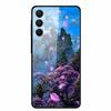 For Samsung Galaxy A16 Case  Hard Tempered Glass Cover Colourful Back Shield Bumper for Samsung A 16 5G SM-A166B Protector Funda