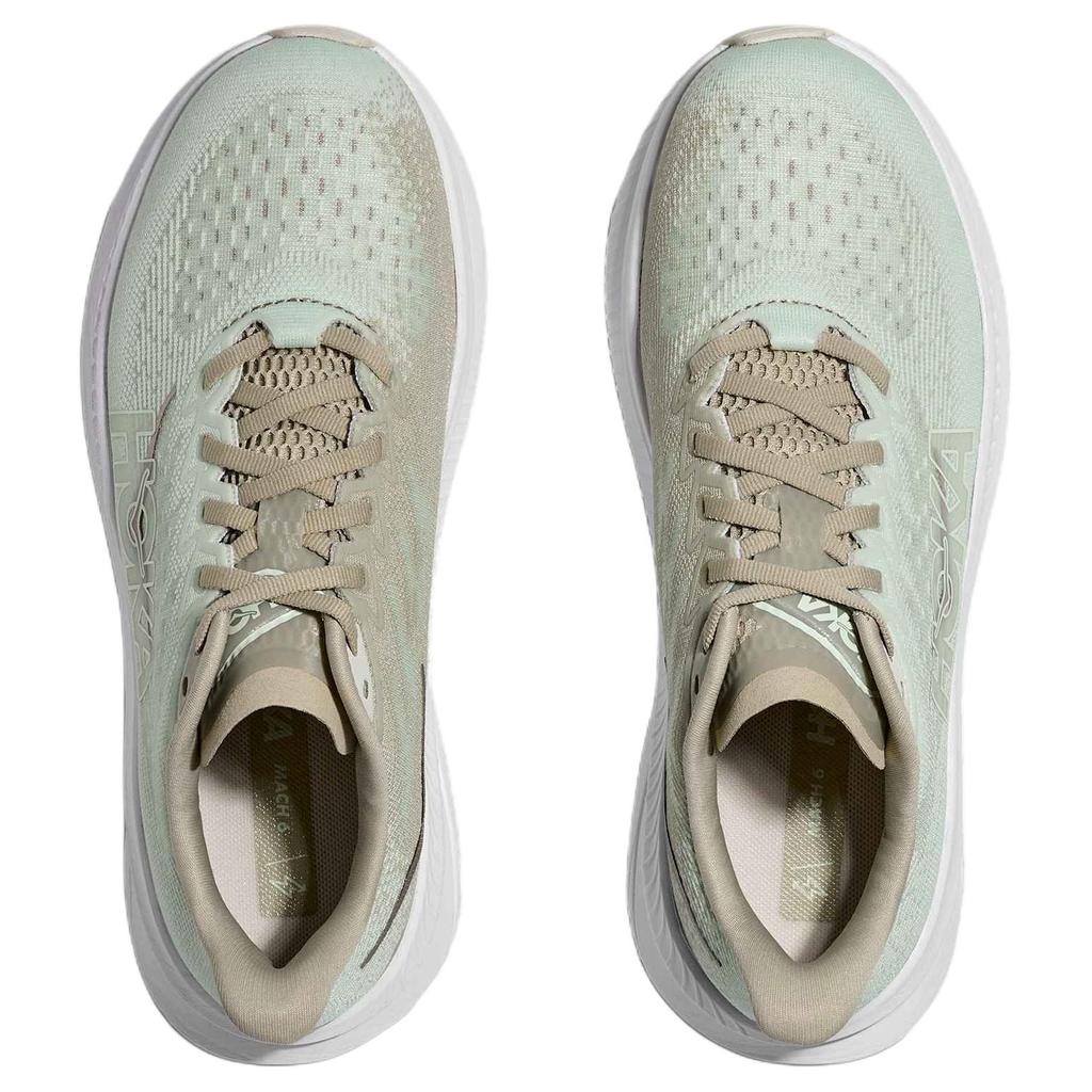 HOKA  Mach 6 Oyster Mushroom Truffle Salt Women Sneakers Green 1147810-ORF