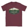 Endors National Park Home of the Ewoks T-Shirt for Men Tatooines  Tee Shirt O Neck Short Sleeve T Shirt Gift Idea Clothes