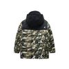 Jordan Down Jacket Brand Logo Warm Comfortable Skin-Friendly Long Sleeve Camouflage Green Kids Jackets JD2442034GS-002
